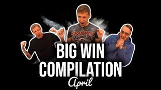 COMPILATION OF BIG WINS FROM CASINODADDY'S APRIL 2023 LIVE STREAMS
