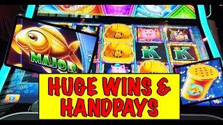 JUST BIG WINS AND HANDPAYS: my recent best!