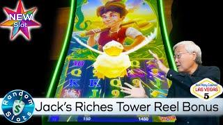 ️ New - Jack's Riches Reel Tower Slot Machine Bonus