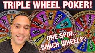 ️ Triple Wheel Poker $21 Bets & Dream Card $10 Bets!  C’mon ROYAL!!  ️ ️
