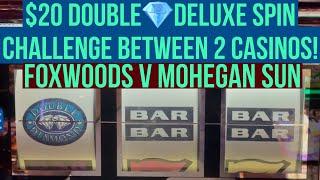 $20 Double Diamond Deluxe Spin Challenge Foxwoods Vs Mohegan Sun More Spin Monday With Over 50 Spins