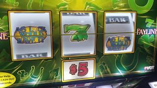 VGT SLOTS - $5 BET - AS LUCK WOULD HAVE IT LIVE PLAY