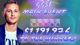 BIGGEST WIN POKER 1,191,976$ TO THE WINNER - GGSF MAIN EVENT