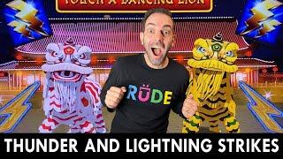 Thunder & Lightning STRIKE on Thunder Cash + Lightning Link at Soboba Casino #ad