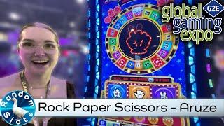 Rock Paper Scissors by Aruze at #G2E2022