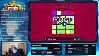 MAX WIN DURING STREAM ON CUBES SLOT FROM HACKSAW!