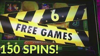 150 SPINS ON HUFF N PUFF! FREE PLAY CONVERSION PART 3!