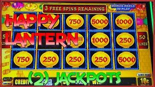 ️Lightning Link Happy Lantern (2) JACKPOT HANDPAYS ️HIGH LIMIT Bonus Rounds Slot Machine Casino ️