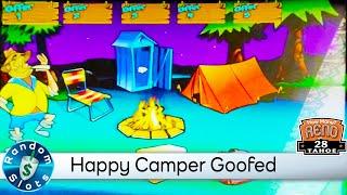 Happy Camper Slot Machine Bonus Goof