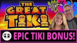 ALL ABOARD   THE GREAT TIKI