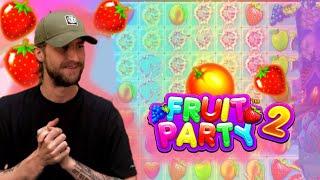 FRUIT PARTY 2 BIG WIN - CASINODADDY'S BIG WIN ON FRUIT PARTY 2 SLOT