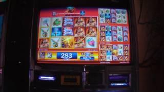 Silver Sword slot machine live play at MAX BET WMS Casino