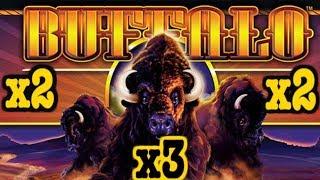 Buffalo Gold HUGE Wins  RETRIGGER Madness