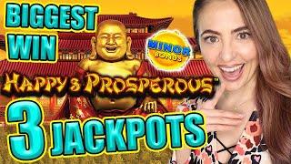 RECORD BREAKING JACKPOTS on Dragon Link Happy & Prosperous! $100/SPINS!