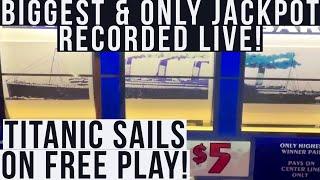 The BIGGEST & ONLY JACKPOT Recorded For This Old School Slot AND It Was Hit On FREE PLAY!