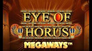 EYE OF HORUS MEGAWAY,S MEGA WIN!  DOGS GO CRAZY AND VERY UNPREDICTABLE!