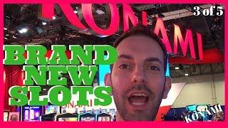 NEW Konami SLOTS for 2018  Star Watch Magma + PURRfect Pirates + MORE  Brian Christopher @ G2E