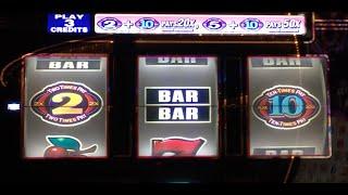2x5x10x PAY!! **BIG WIN**LIVE PLAY Slot Machine Pokie at New York New York in Las Vegas