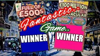 OMG.Where are all these Scratchcard WINS coming from.What a Game..