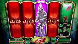 JACKPOT HAND PAY on WIZARD ‍️ of OZ Ruby Slippers  Sizzling Slot Jackpots Casino Videos