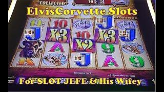 Buffalo Gold | Awesome Bonus Win for SLOT JEFE & His Wifey