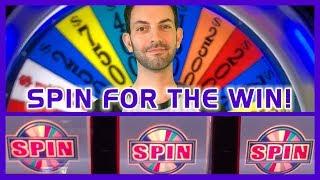 HIGH LIMIT Wheel of Fortune up to $25/SPIN!!  Brian Christopher Slots