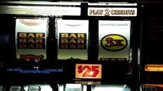$25 High Limit Slot Machine Jackpot - Triple Double