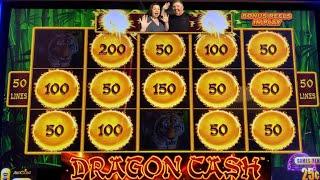 Dragon Ca$h and Planet MOOLAH Bonuses! HIGH LIMIT WINS!