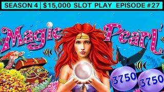 Lightning Link Magic Pearl Slot Machine BIG WIN- GREAT SESSION | Season 4 | Episode #27