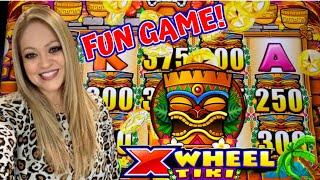 X-WHEEL TIKI BY ARUZE GAMING! FrEnZy FRIDAY FUN GAME AT CHOCTAW IN GRANT OKLAHOMA!