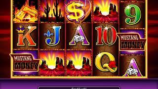 MUSTANG MONEY Video Slot Casino Game with a MUSTANG MONEY FREE SPIN BONUS