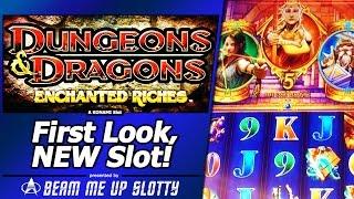 Dungeons and  Dragons Slot Bonus - First Look, New Konami Title, Free Spins