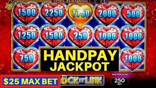 High Limit - LOCK IT LINK Slot Machine HANDPAY JACKPOT | High Limit EUREKA Lock It Link Slot HUE WIN