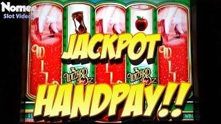Jackpot Handpay!! - Ruby Slippers Slot Machine  - Huge Glinda Win