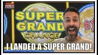 THE BEST SURPRISE IS LANDING A SUPER GRAND CHANCE WHEN YOU'RE LEAST EXPECTING IT! JACKPOT HANDPAY!
