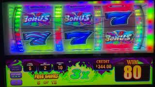 Triple Stars 5 Line $20/Spin - Old School High Limit Slot Play@Foxwoods Resort Casino