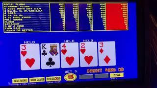 Double Bonus Poker - Video Poker - High Limit - $25/Spin