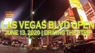 Las Vegas BLVD is Open - Driving The Strip