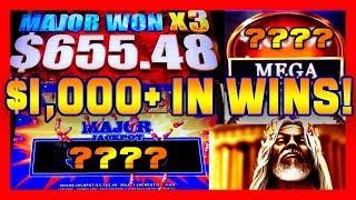 $1,000+ in wins HUGE SLOT BONUS WINS  & HANDPAYS!! • KRONOS WALKING DEAD w/ DRAGONS