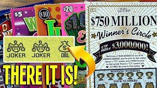 THERE IT IS!  MORE NEW TICKETS! 5X Texas Red White & Blue  $120 TEXAS LOTTERY Scratch Offs