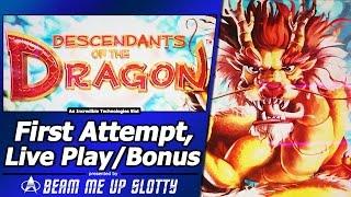 Descendants of the Dragon - First Attempt at Incredible Technologies slot