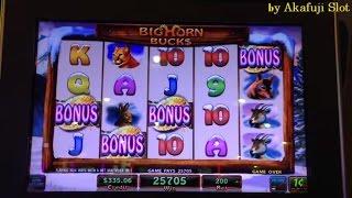 BIG WINBIGHORN BUCK$ Penny Slot IGT Bonus Game Barona Casino