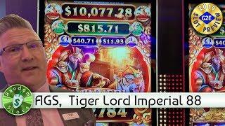 Tiger Lord Imperial 88 slot machine preview, AGS, #G2E2019