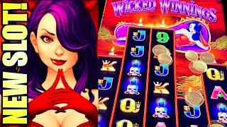 NEW! REALLY WICKED WINNINGS SLOT! BUT IS SHE STILL WICKED? Slot Machine (Aristocrat Gaming)