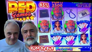 SLOT MACHINE da BAR - Scopriamo la RED GAMES al 65%