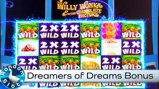 Willy Wonka Dreamers of Dreams Slot Machine Bonus for Christmas