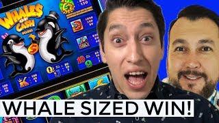 BIG WIN on LOW BET  Whales of Cash Deluxe at San Manuel Casino