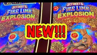 BRAND NEW!  Ultimate Fire Link Explosion Slot!!