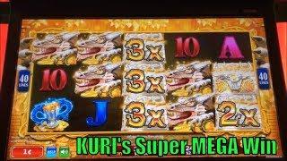 Super MEGA WinDragon Treasure/Scroll of Wonder/Buffalo Gold Slot machineLive Play & Bonuses 栗
