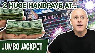 2 HUGE HANDPAYS at The Cosmopolitan of Las Vegas  Hao Yun Lai Slots!